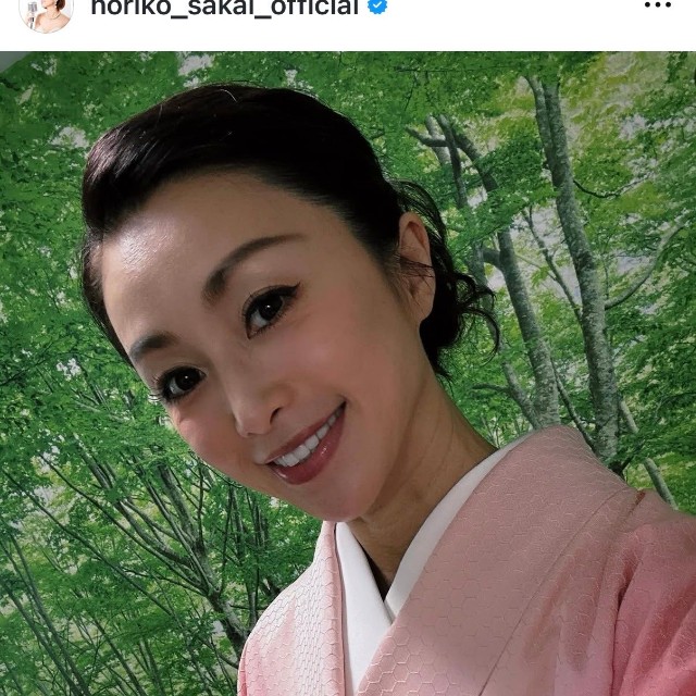 酒井法子（@noriko_sakai_official）さんのインスタグラムより