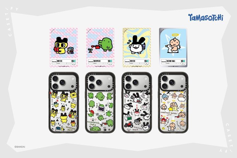 5/29発売【たまごっち×CASETiFY】限定たまごっちや“育てる気分”の