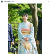 宮内庁の公式インスタグラムから