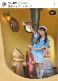 林祐衣(@yui.1111)さんのインスタグラムより