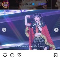 入江里咲＝Juice＝Juiceのインスタグラム＠juice_juice_officialより