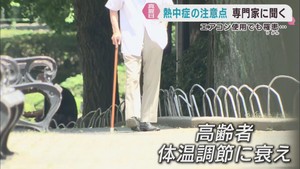 室内でエアコン使用でも熱中症　注意点を医師に聞く