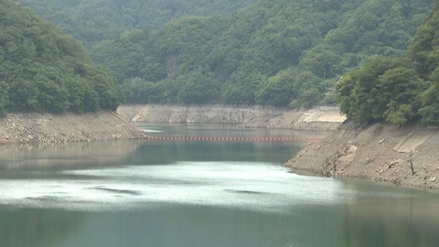 新成羽川ダム　高梁市　9月7日