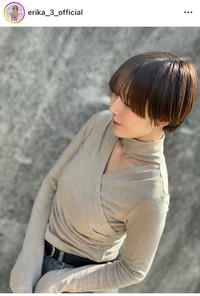 山川恵里佳インスタグラム＠erika_3_officialより