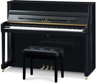 アップライトピアノK-200（河合楽器製作所提供）