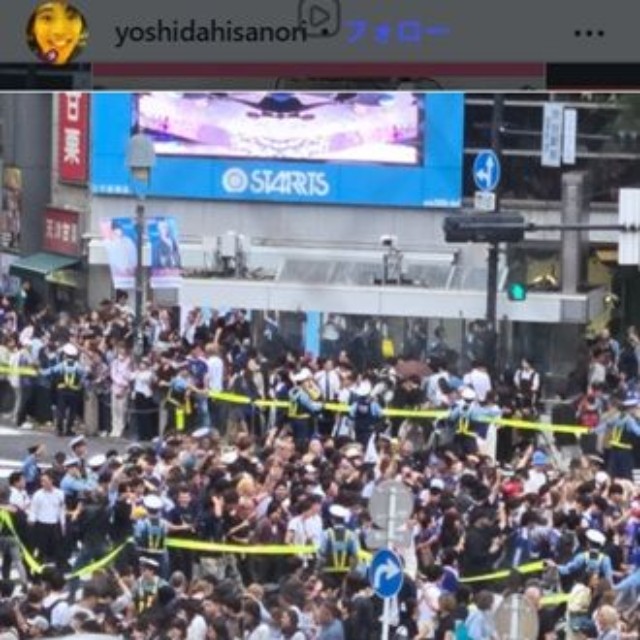 吉田尚記アナのインスタグラム＠yoshidahisanoriより