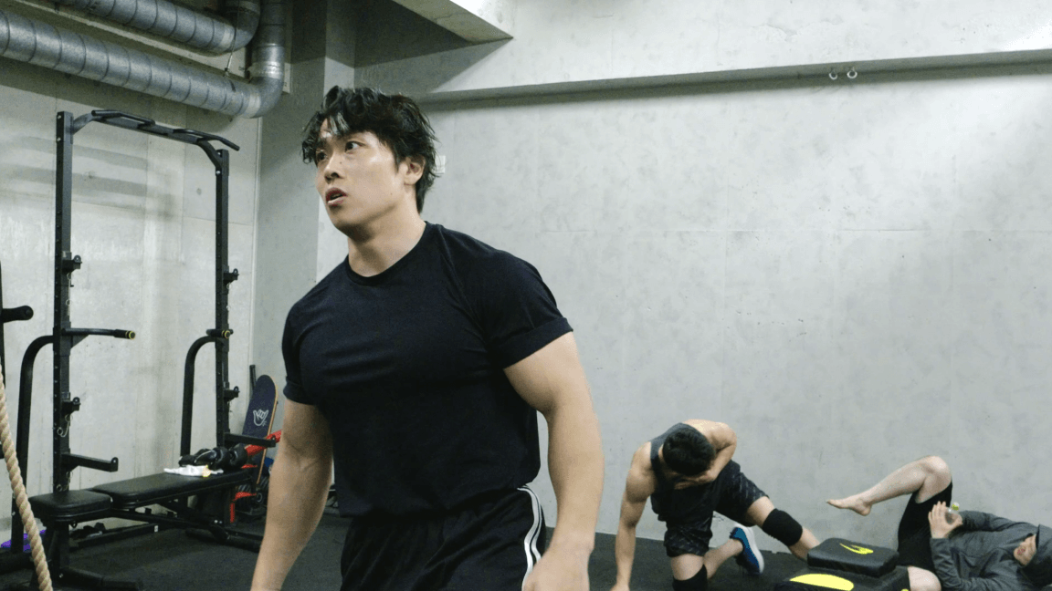 俳優として堂々とした演技を披露