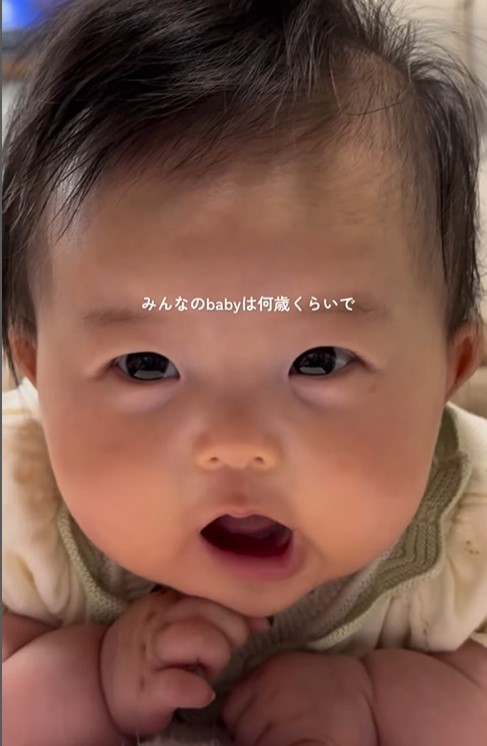 落っこちそうなほっぺたが可愛い♡（提供：＠suimama_lifeさん）

