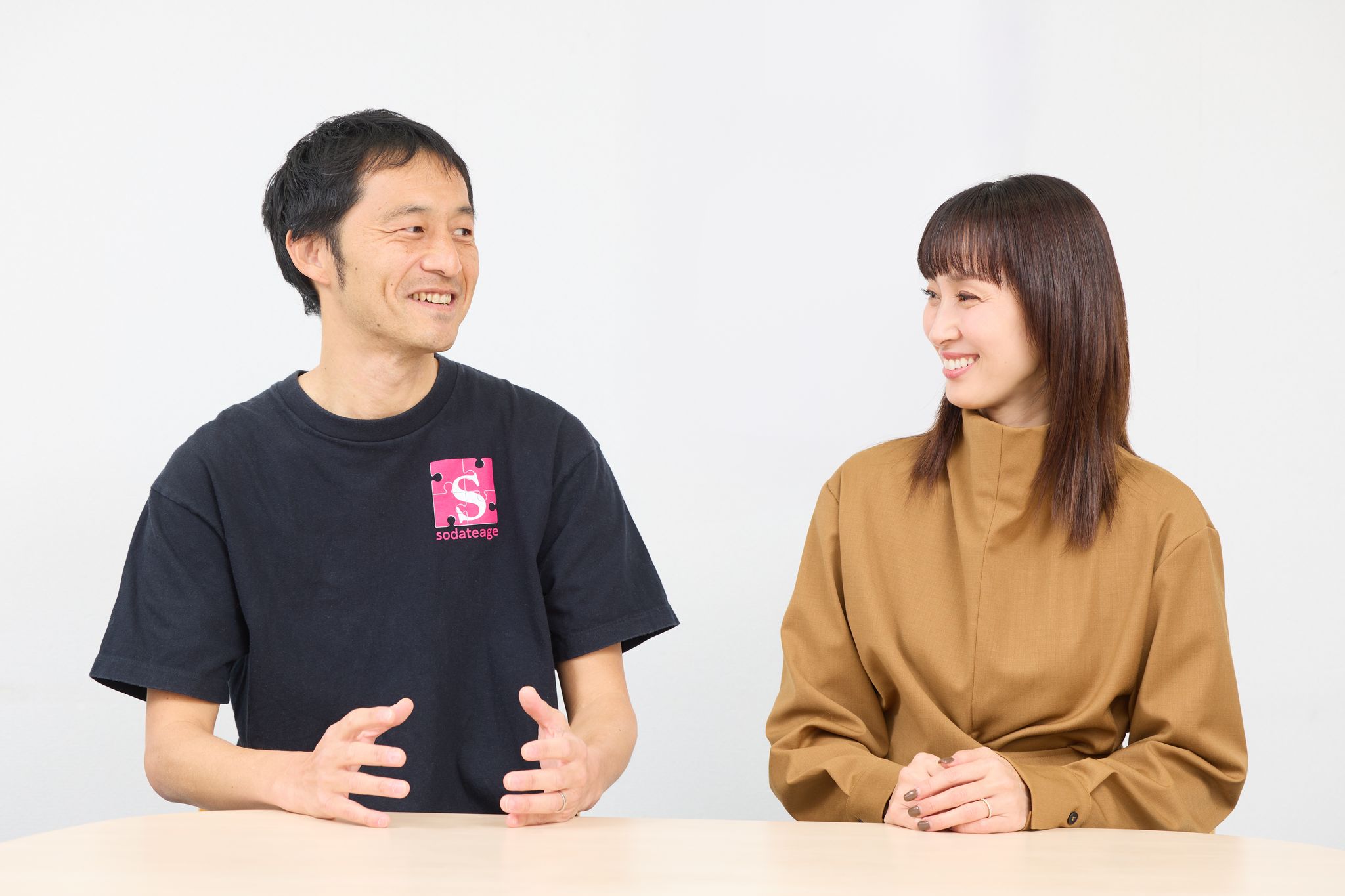 工藤啓さんと坂下千里子さん