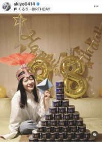 吉田明世アナウンサーのインスタグラム＠akiyo0414より