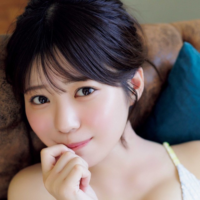 「ヤングアニマルWeb」（白泉社）に登場した磯村美羽＝撮影・青山裕企