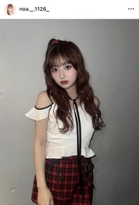 「TGC teen ICHINOSEKI 2025」に出演した希空　希空のインスタグラム（@noa._.1126_）より＝2025年5月31日投稿