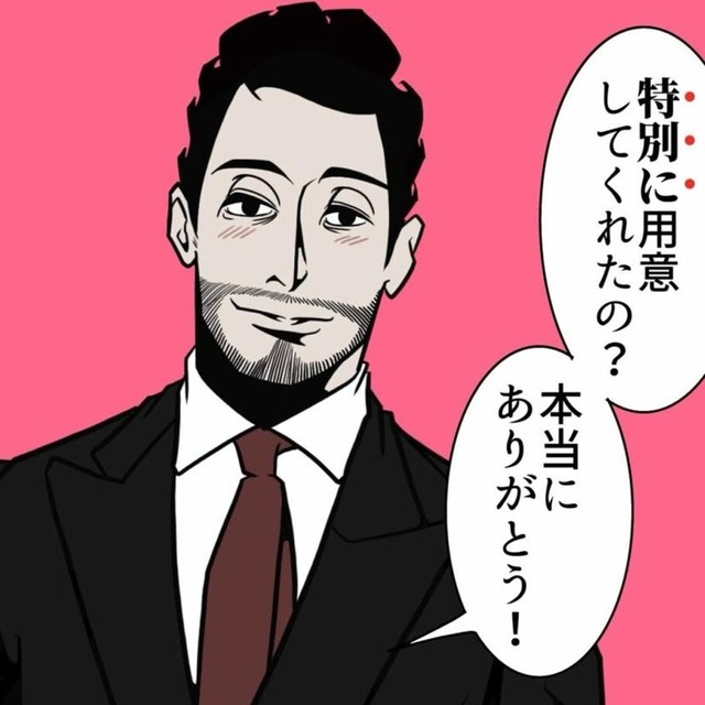 この頬の赤みも本当に喜んでいる証拠（B.B軍曹さん提供）