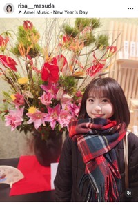 増田梨沙（@risa__masuda）さんのインスタグラムより