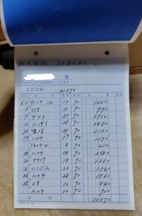 歴史的作品の名前がずらり…（ロッズさん提供）