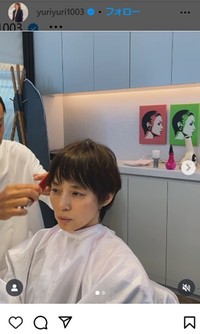 石田ゆり子のインスタグラム＠yuriyuri1003より