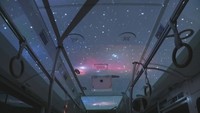 プラネタリウムバスの車内（2022年1月）