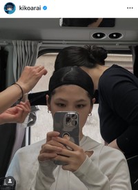 （Kiko Arai公式インスタグラムより）