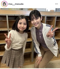 増田梨沙インスタグラム＠risa__masudaより