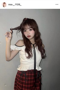 「TGC teen ICHINOSEKI 2025」に出演した希空　希空のインスタグラム（@noa._.1126_）より＝2025年5月31日投稿