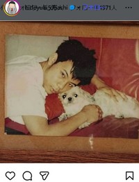 在りし日の富久信介さん＝大橋秀行会長のインスタグラム＠hideyuki_ohashiより