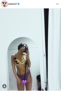 金原早苗インスタグラム＠kiiiiin37より