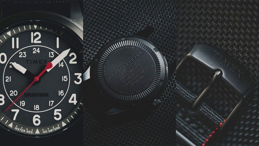 TIMEX X BRIEFING_マットな質感　1050_2