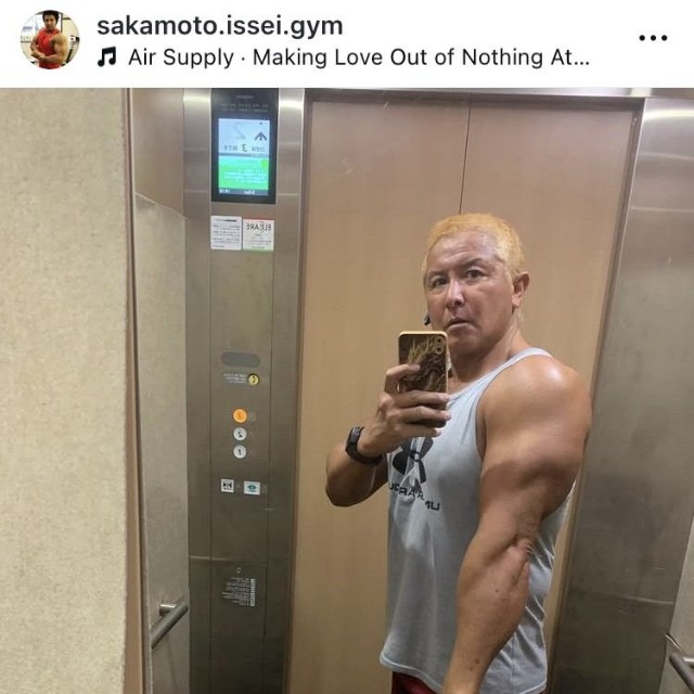 坂本一生インスタグラム＠sakamoto.issei.gymより