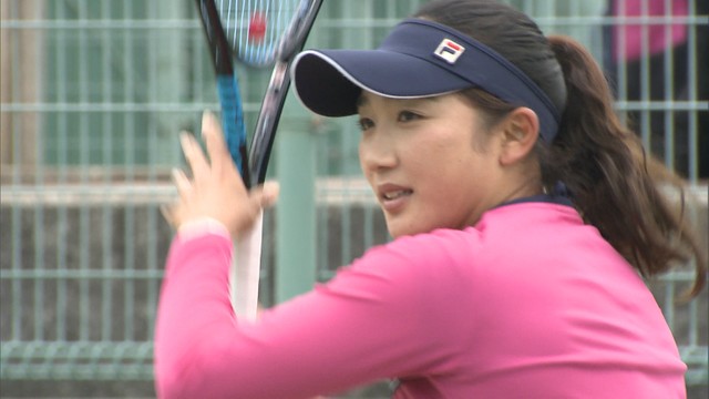岡村恭香選手・日本女子テニスランキング7位