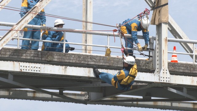 旭川で行われた訓練