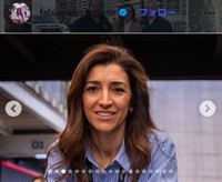 バーニー・エクレストン氏の妻ファビアナ・フロシさん＝ファビアナ・フロシさんのインスタグラム＠fabianaecclestoneより