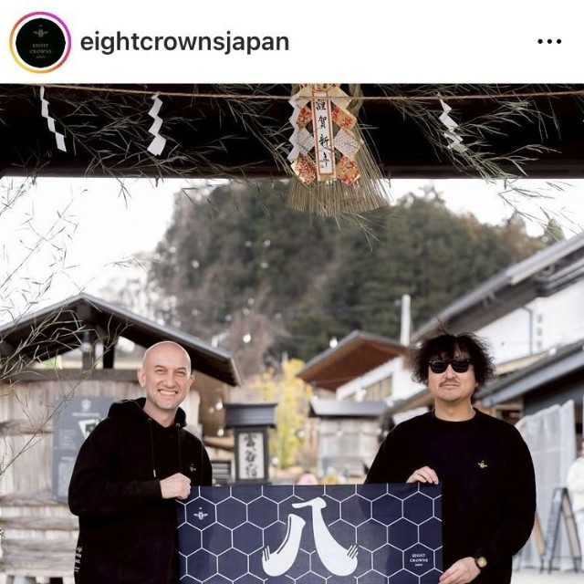  Eight Crowns Japanのインスタグラム＠eightcrownsjapanより