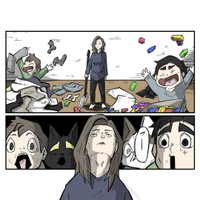 【漫画】『育児のバトンタッチ』2（キトさん提供）