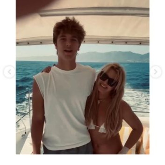 ブリトニー・スピアーズの次男ジェイデン・ジェームズ・フェダーライン＝ブリトニー・スピアーズのインスタグラム＠britneyspearsより