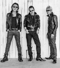 ３人で再始動するＴ．Ｃ．Ｒ．横浜銀蝿Ｒ．Ｓ．の（左から）ＴＡＫＵ、翔、Ｊｏｈｎｎｙ