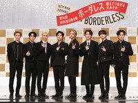 紅白歌合戦に出場が決まったStray Kids＝東京・ＮＨＫホール（撮影・佐々木彰尚）