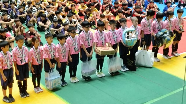 夏の全国小学生ドッジボール選手権で準優勝　南輝ドッジボールクラブ　8月16日