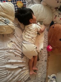 「明日夏祭りだから一緒に行こうね」と話しながら…（提供：ゴンゾウR4さん）