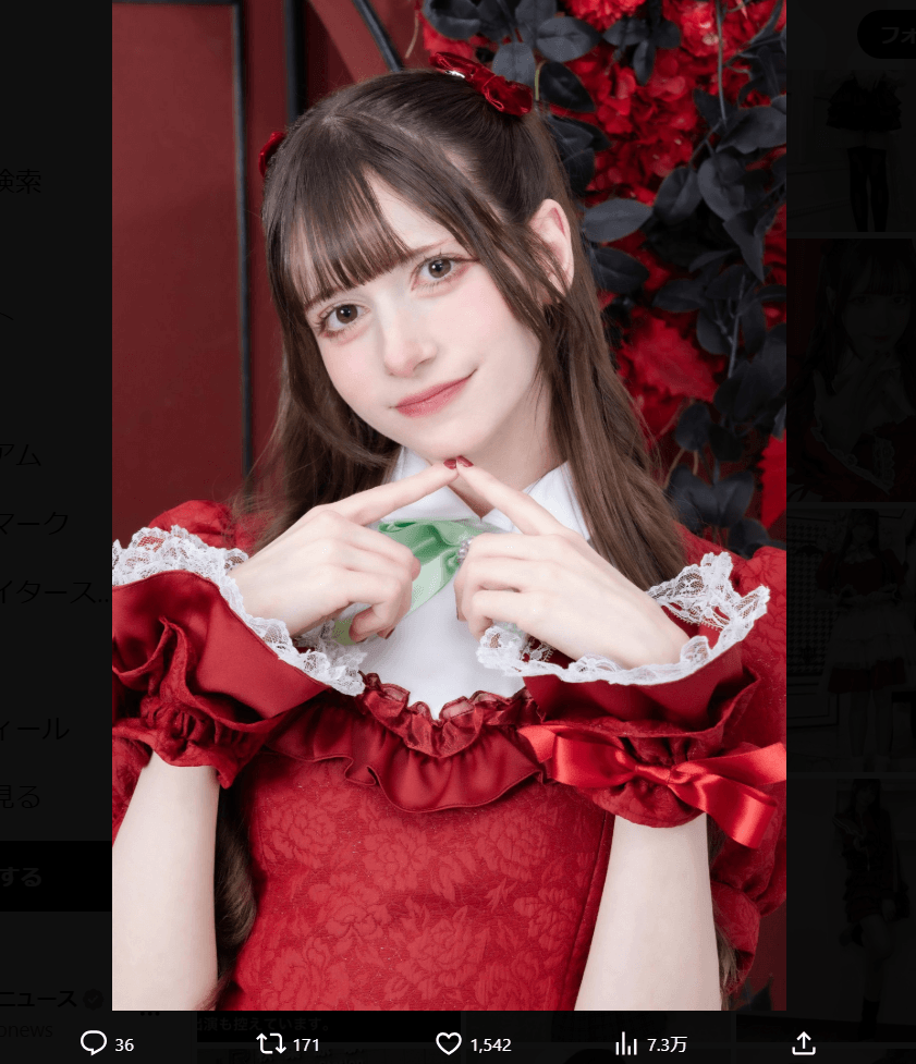 ミマのX（@mima_dollykiss）より