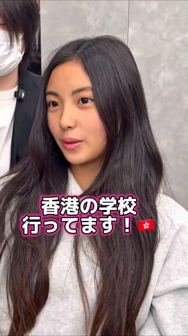 学校環境について話す場面／ISSEIさん（@balayage_issei）提供