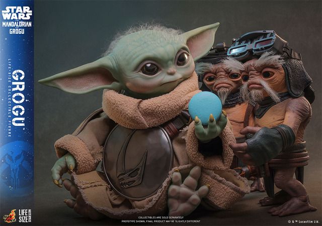 グローグー　初版フィギュア6体 再生産決定”グローグーの1/1スケールフィギュアが11月に発売！『スター