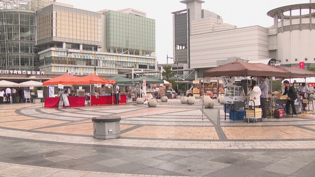 KAGUYA REBORN　JR高松駅　駅前広場