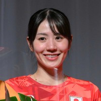 パリ五輪・バドミントン女子ダブルス銅メダリストの志田千陽さん（2024年撮影）