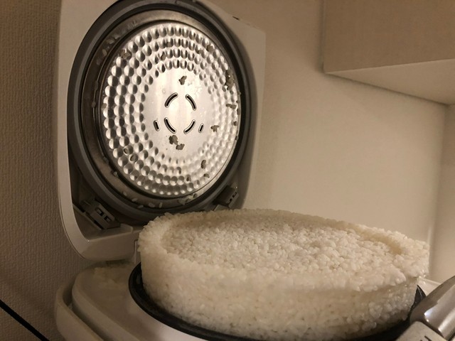 大惨事！炊飯器パンク事件！（提供：ぶらっきぃさん）