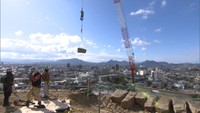 「石垣の名城」復活へ…西日本豪雨などで崩落した丸亀城の石垣　本格復旧工事始まる　香川