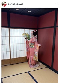 小川千奈キャスターのインスタグラム＠sennaogawaより