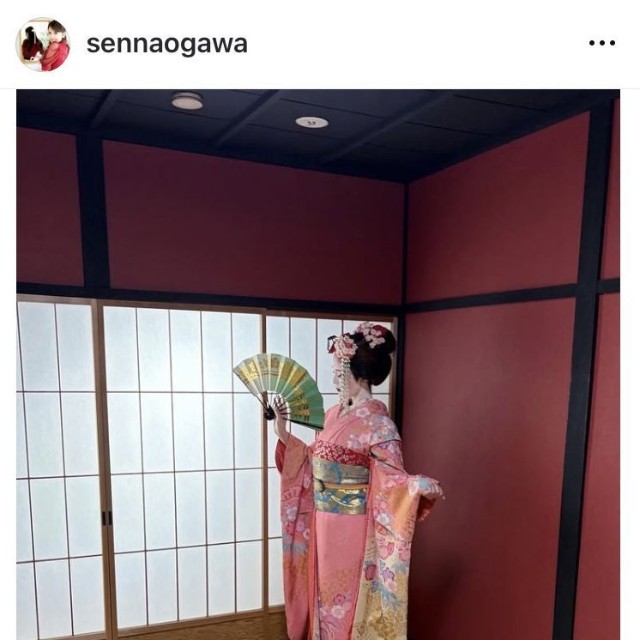 小川千奈キャスターのインスタグラム＠sennaogawaより