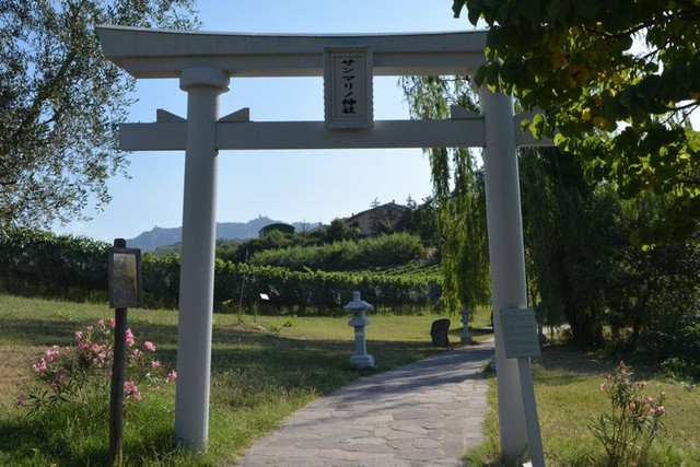 ヨーロッパで唯一の神社と言われるサンマリノ神社