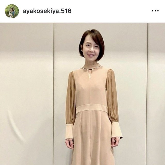 関谷亜矢子アナのインスタグラム＠ayakosekiya.516より