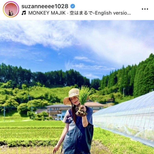 スザンヌのインスタグラム＠suzanneeee1028より